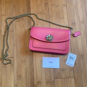 Pink coach purse